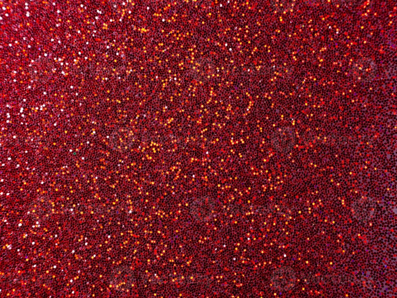 Macro dust of metallic pigment sparkling photo