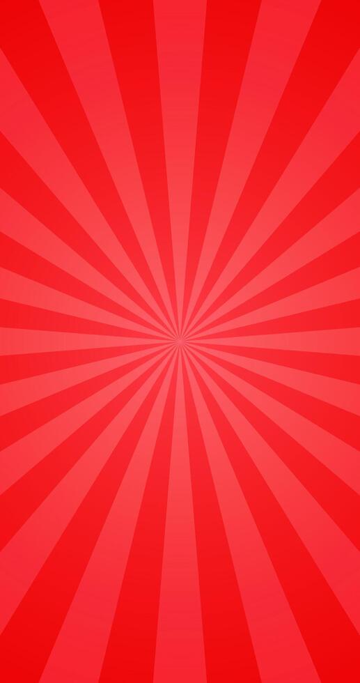 Explosive Red Ray Texture In Blank Vertical Plain Background vector