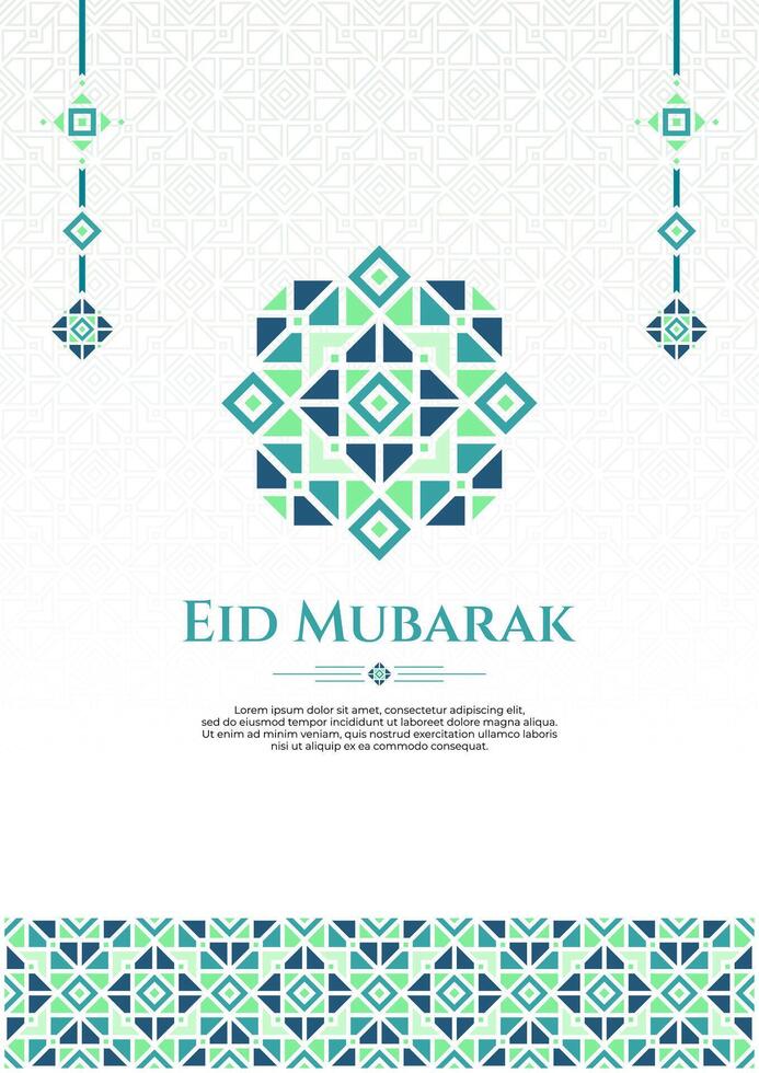 Oriental Culture or Islamic Design on Portrait Orientation, Specially for Ramadan or Eid Mubarak vector