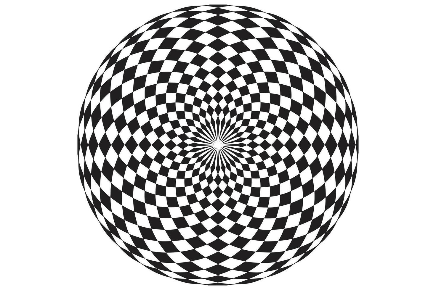 Stunning Created Optical Illusion Backgrounds for Creative Projects vector