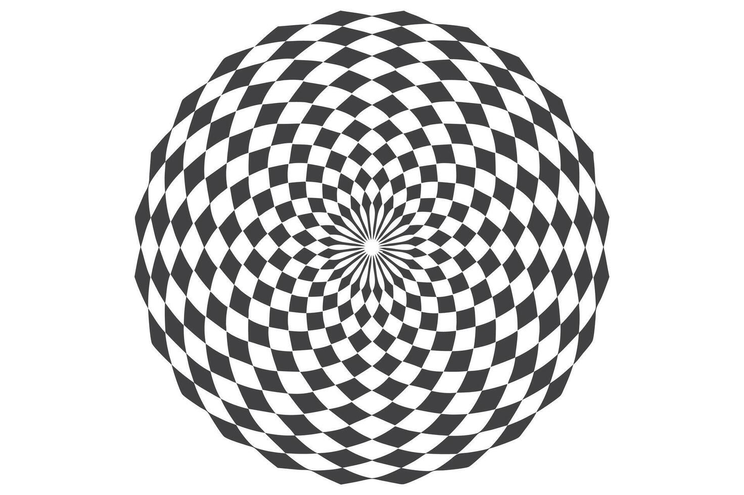 Mind-Bending Optical Illusion Backgrounds for Creative Use vector