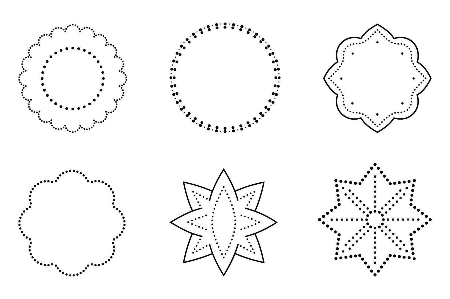 Abstract Shapes for Contemporary Design vector