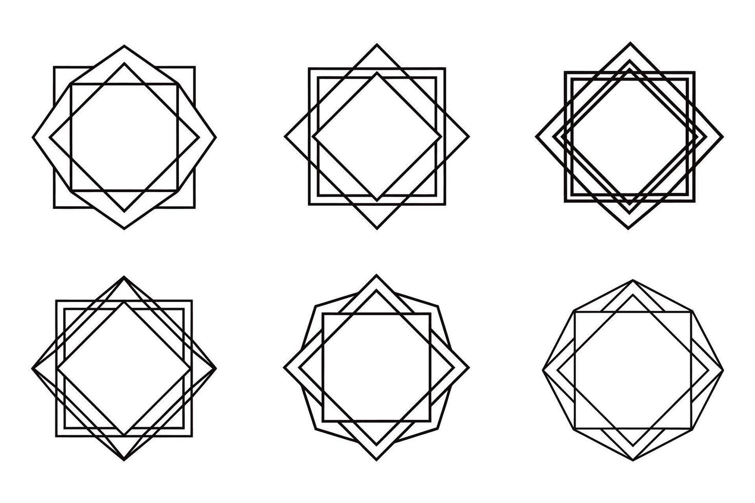 Intricate Frames for Invitations and Cards 49965535 Vector Art at Vecteezy