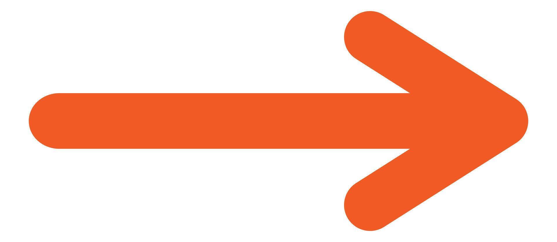 Long arrows icon. Set of trendy long arrows left and right in flat style. Replaceable design. For your apps, websites and UI or UX design vector