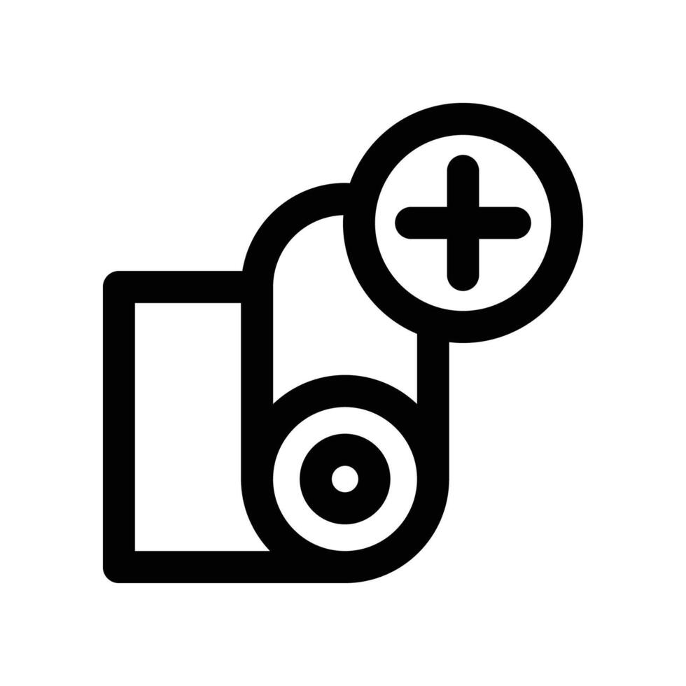 band aid icon. line icon for your website, mobile, presentation, and logo design. vector