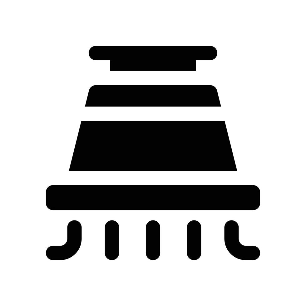 extraction fan icon. glyph icon for your website, mobile, presentation, and logo design. vector