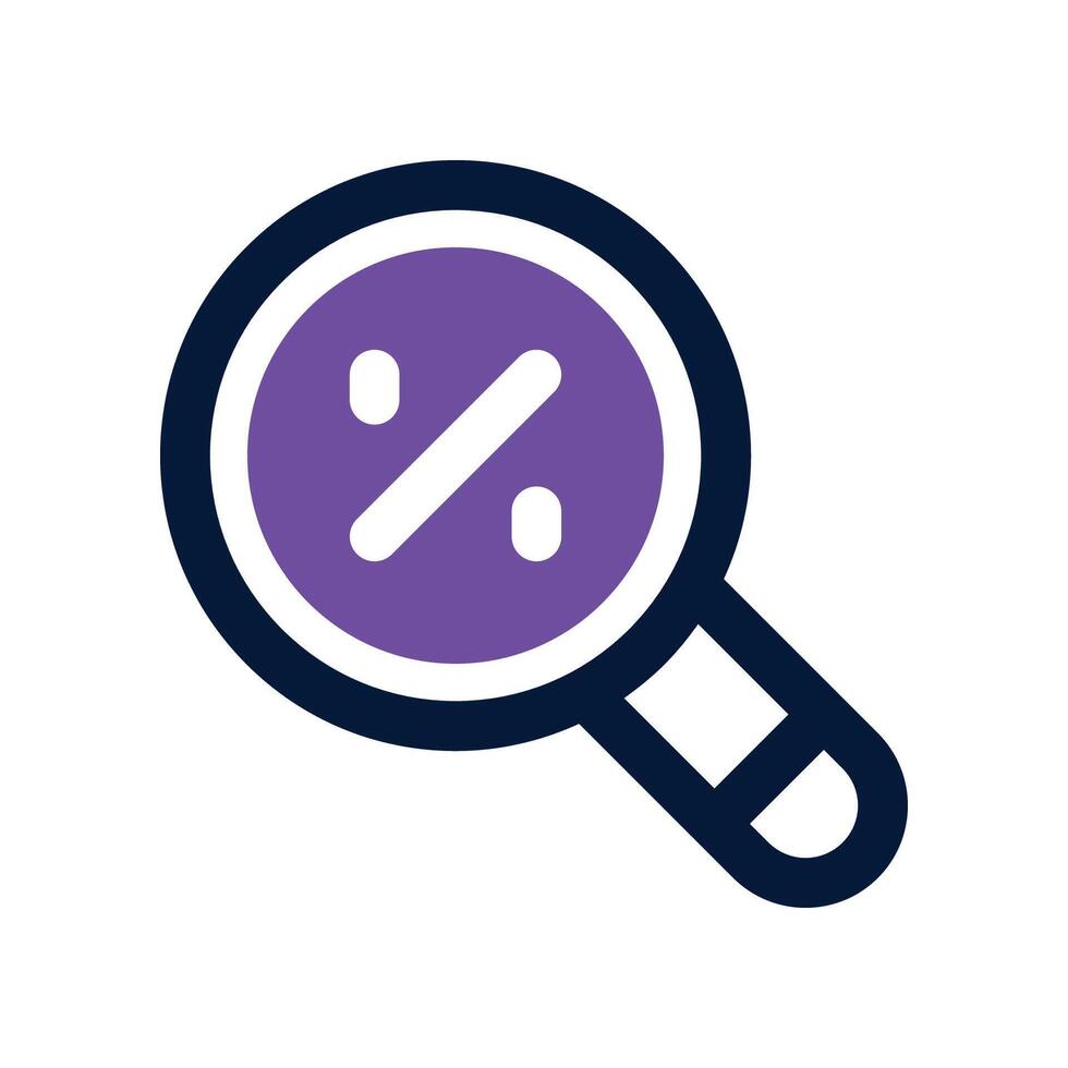 search icon. dual tone icon for your website, mobile, presentation, and logo design. vector