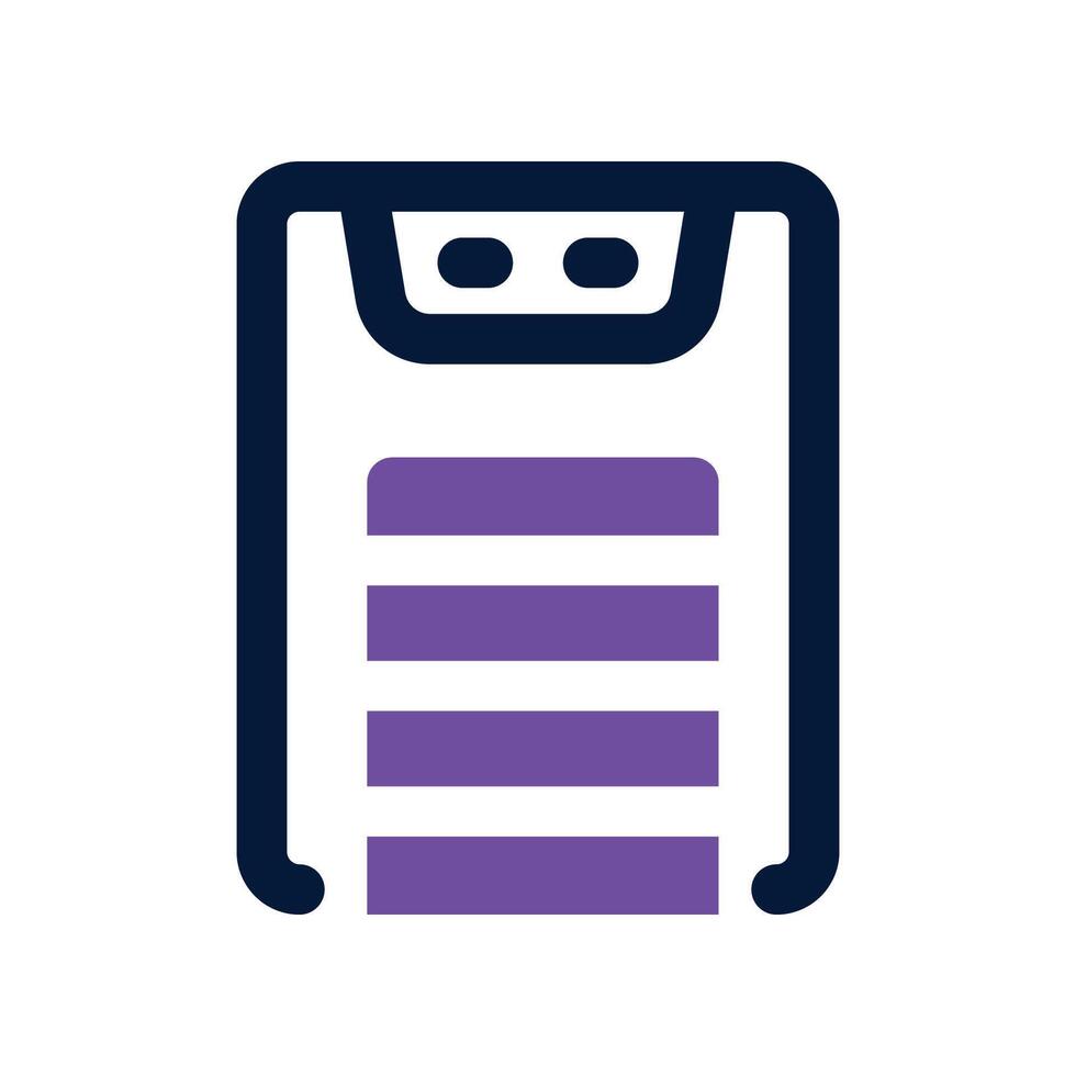 air purifier icon. dual tone icon for your website, mobile, presentation, and logo design. vector