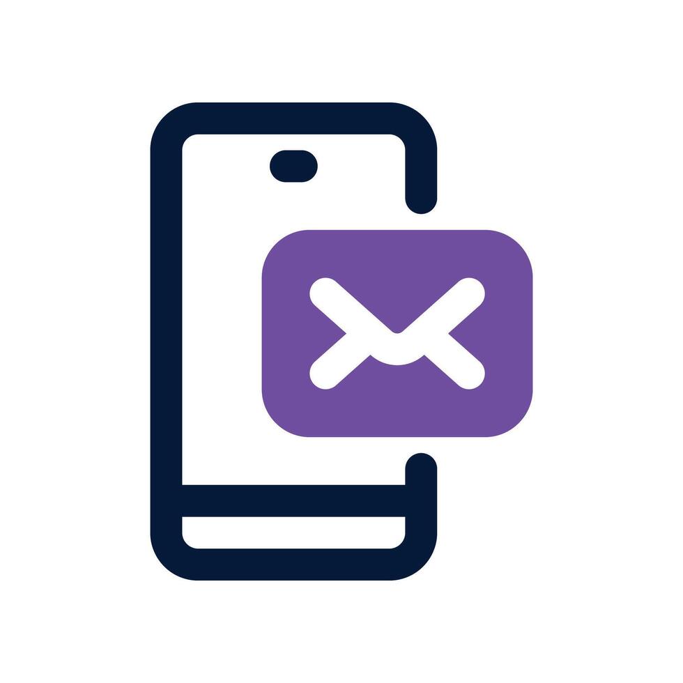 send email icon. dual tone icon for your website, mobile, presentation, and logo design. vector