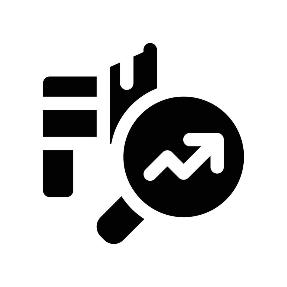 advertising icon. glyph icon for your website, mobile, presentation, and logo design. vector