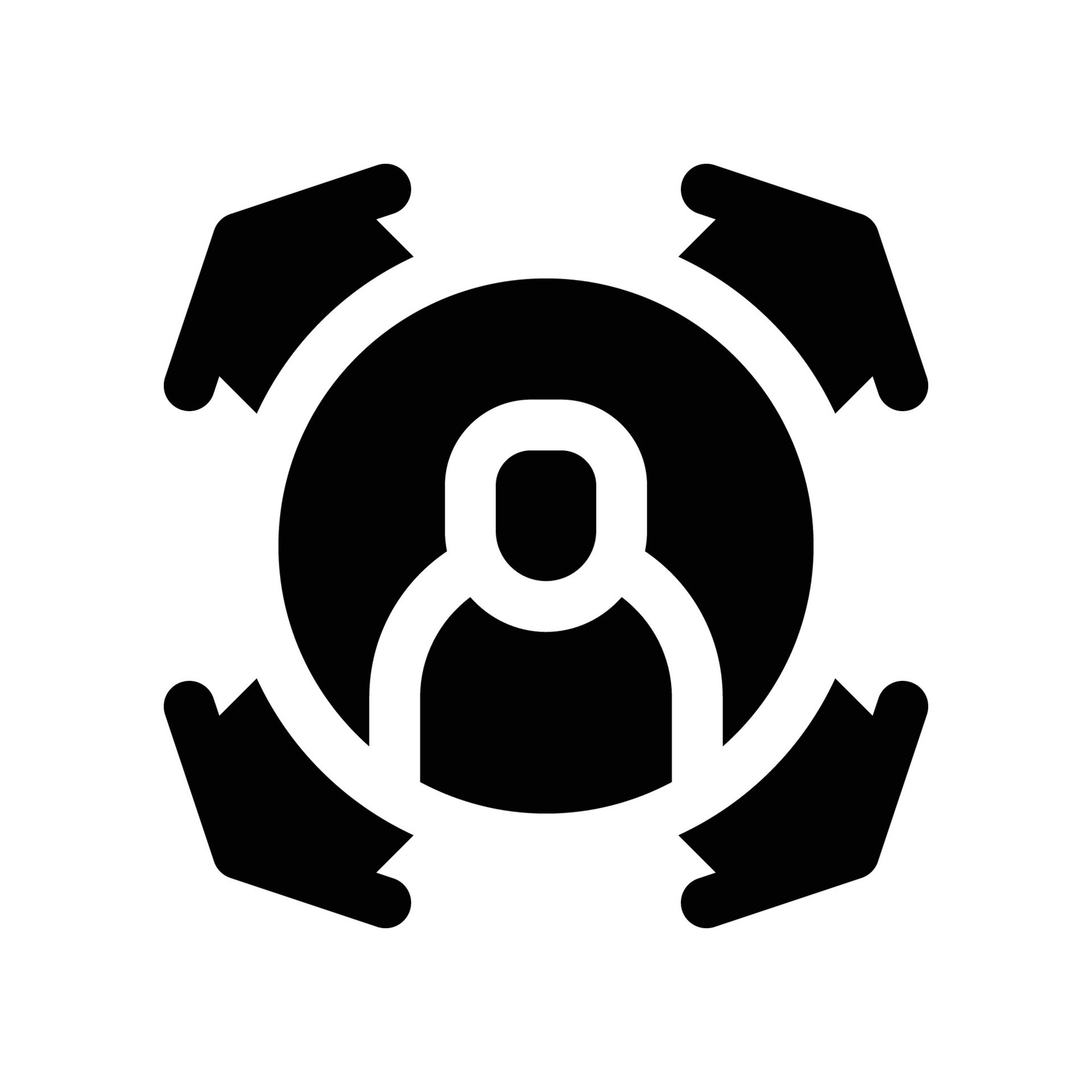 decision icon. glyph icon for your website, mobile, presentation, and ...