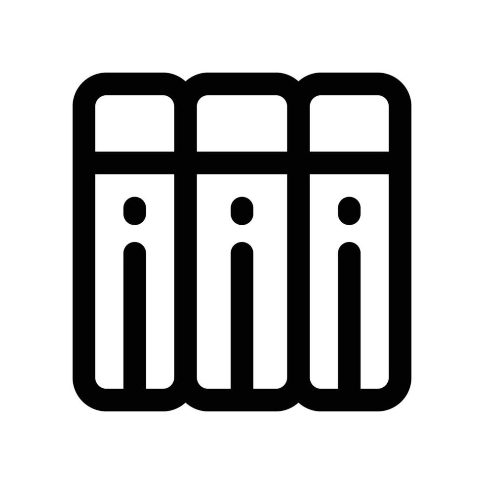 archive icon. line icon for your website, mobile, presentation, and logo design. vector