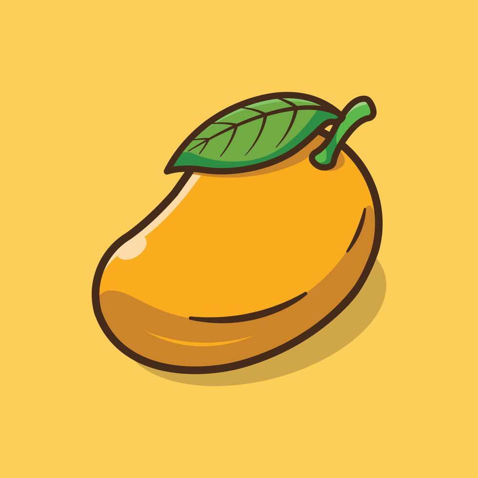 Mango Fruit Illustration vector