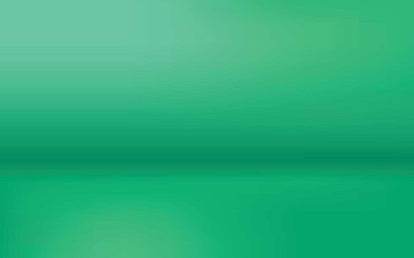Green studio background. Empty room or space for backdrop, product and presentation vector