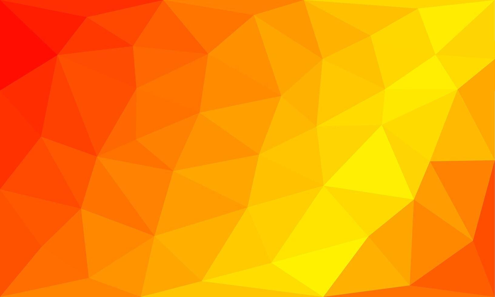 Orange and red color gradient texture. Modern geometric polygon background illustration template for decoration, surface, advertising, idea, artwork, landing page, banner, poster, display vector