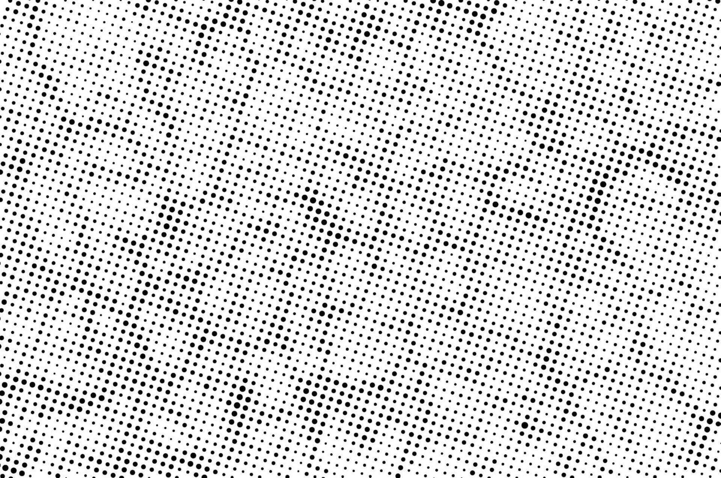 a black and white halftone pattern with a white background, vintage grunge dots texture, vector