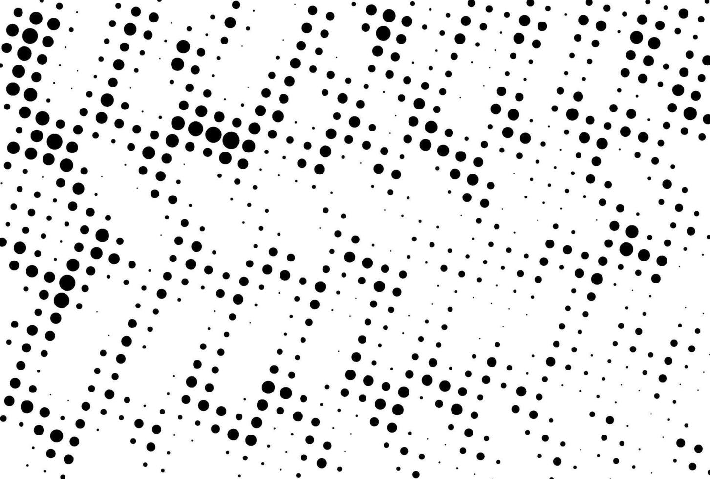 a black and white dotted background with dots vector