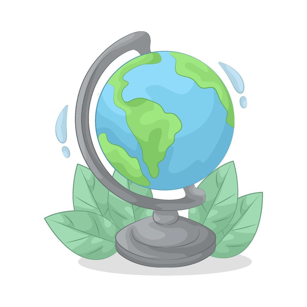 Education Globe illustration vector