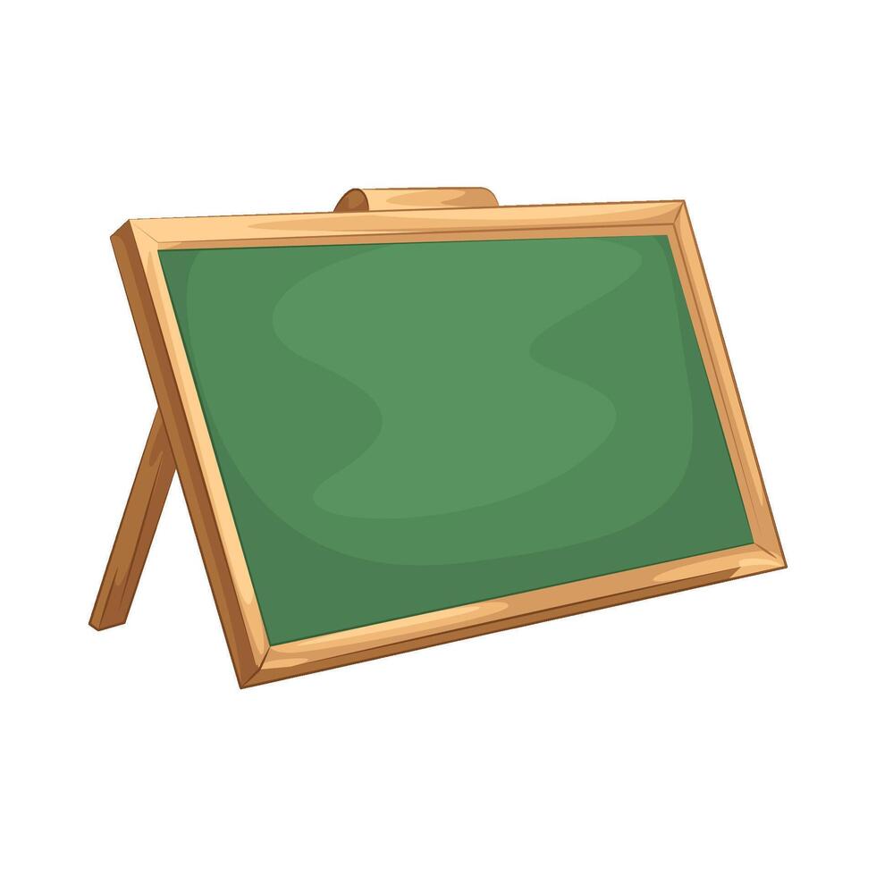 illustration of stand chalkboard vector