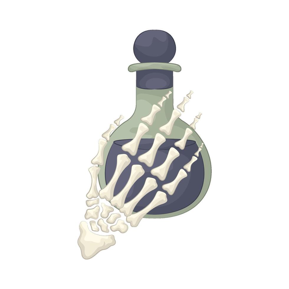 illustration of magic potion vector