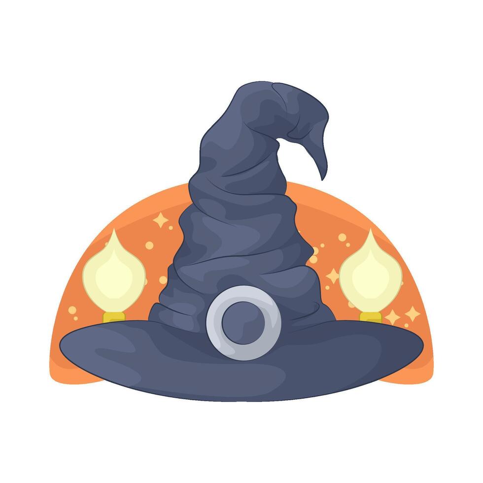 Pointy Witch Hat vector