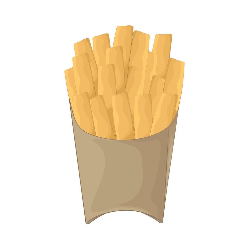 Illustration of French fries vector
