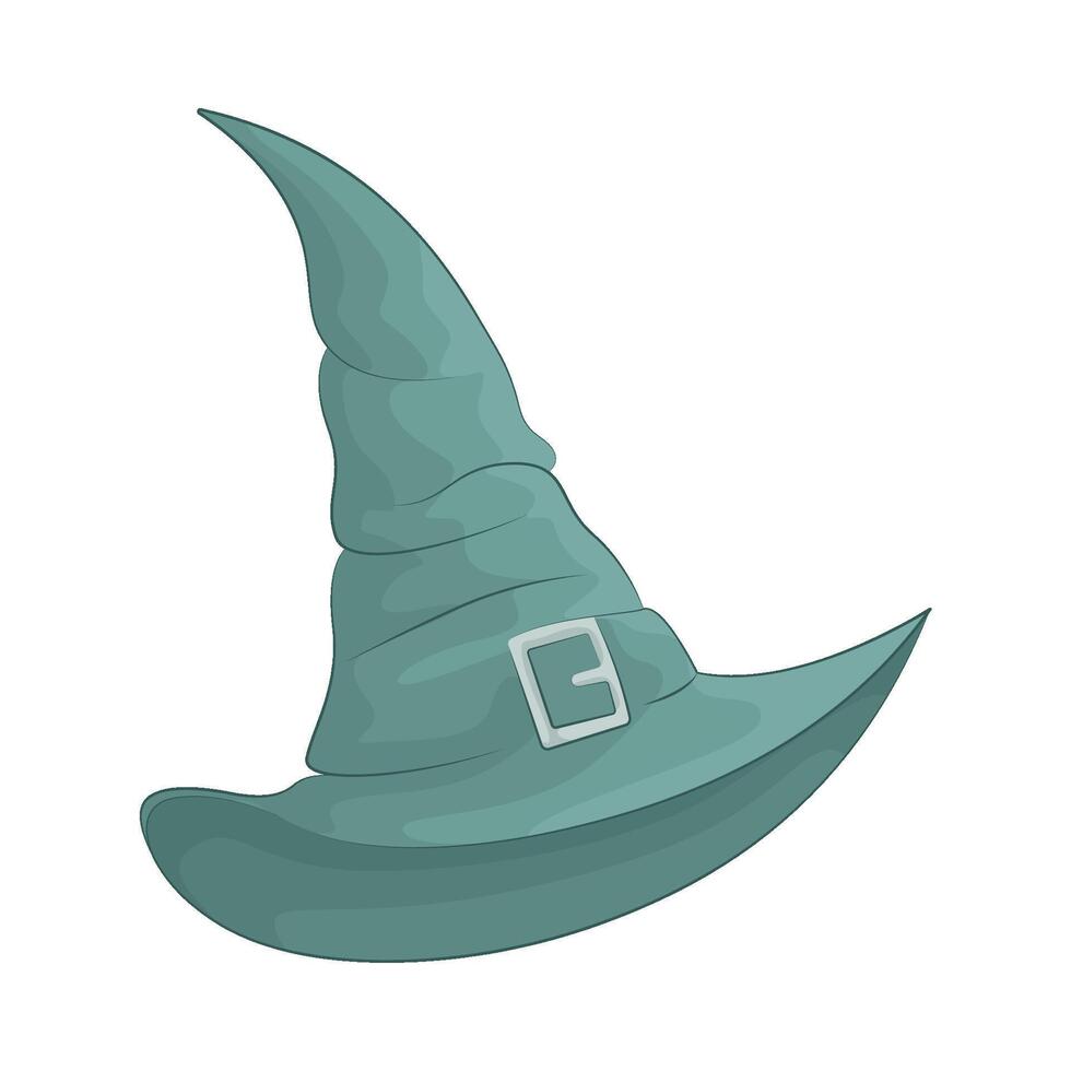 illustration of Sharp Wizard Hat vector