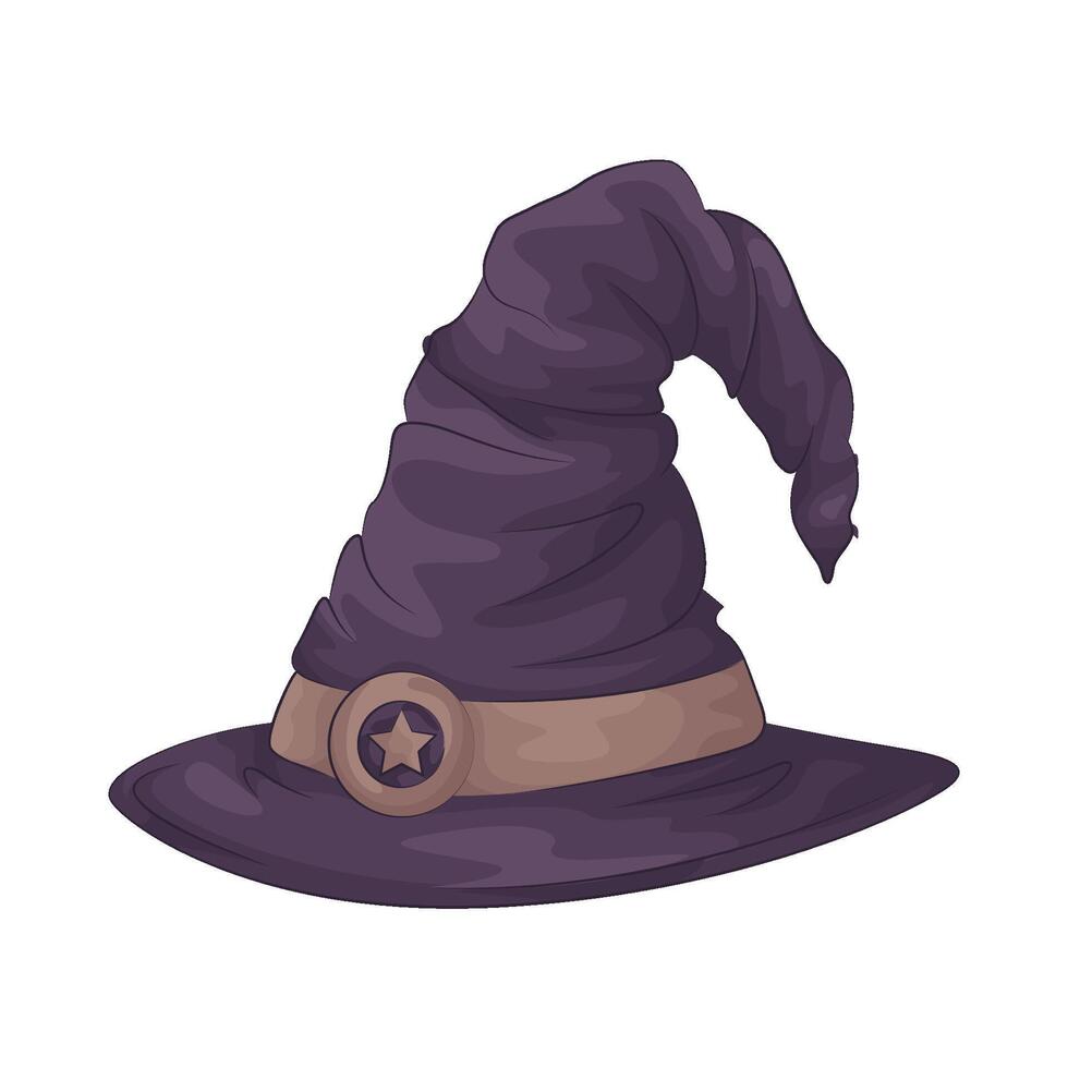 Sharp Wizard Hat vector