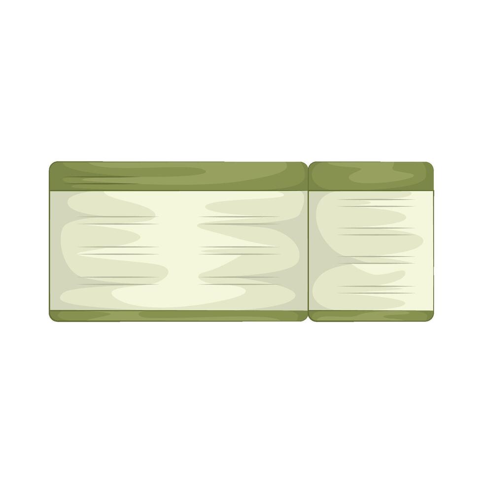 Illustration of flight ticket vector