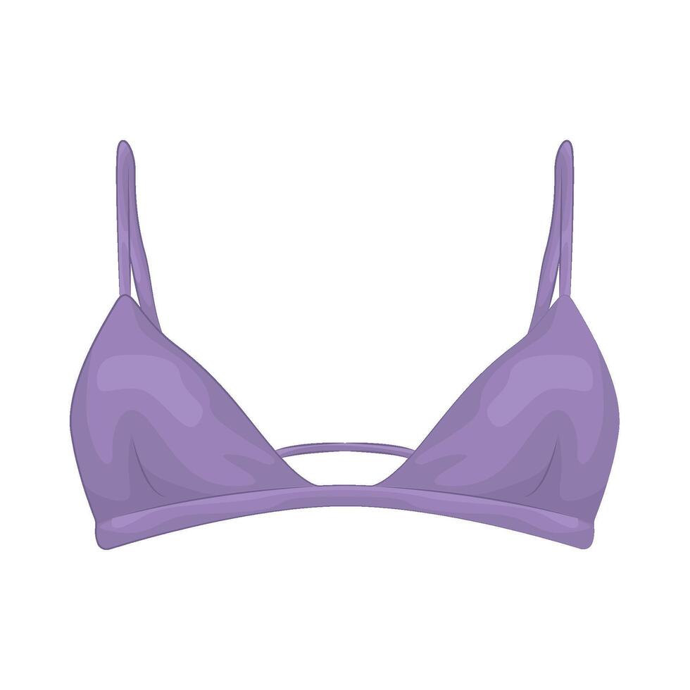 Illustration of bra vector