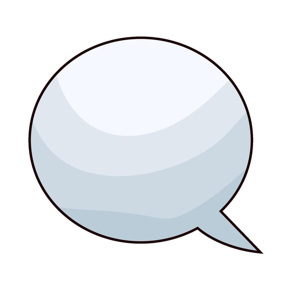 speech bubble illustration vector