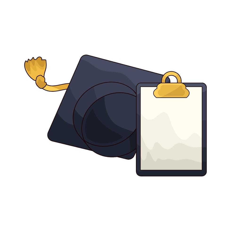 illustration of Achievement Graduation Hat vector
