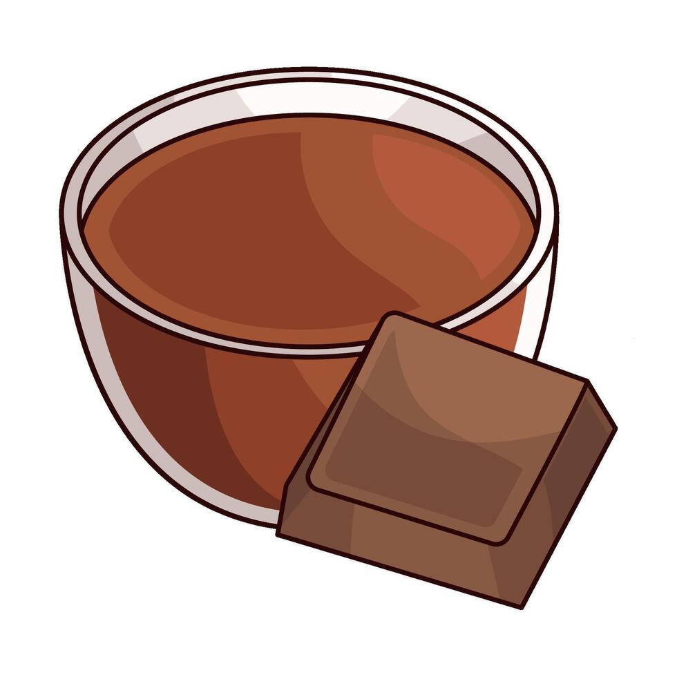 Fresh Hot Chocolate vector