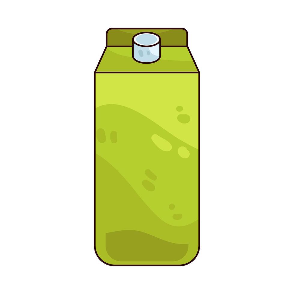 kiwi juice box vector
