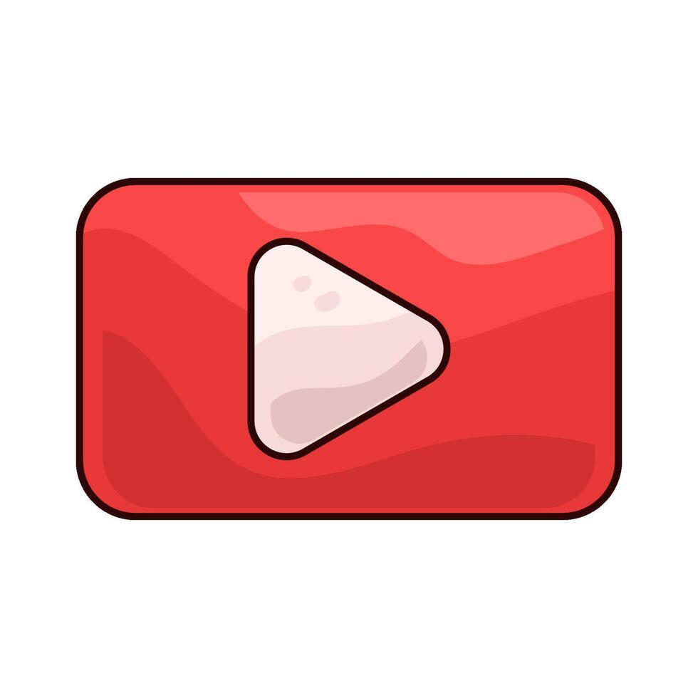 Access the Play Button illustration vector