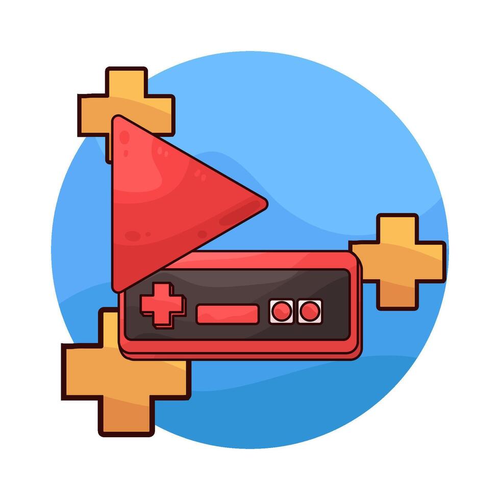 Play Ready Button vector
