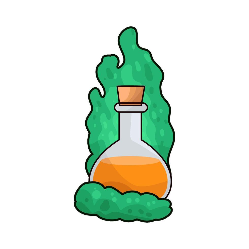 magic potion illustration vector