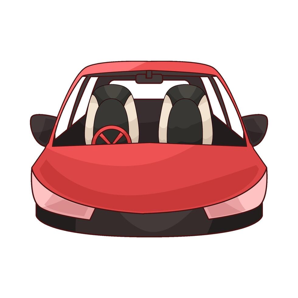 Comfortable Family Car vector