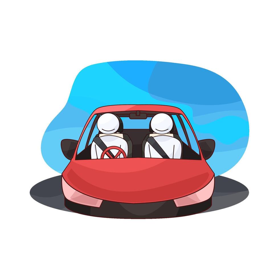 Advanced Technology Cars illustration vector