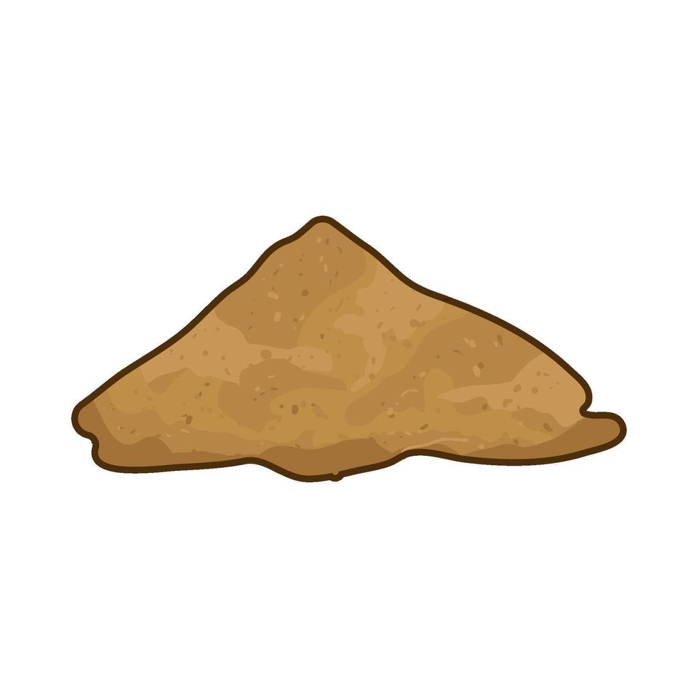 Illustration of sand vector