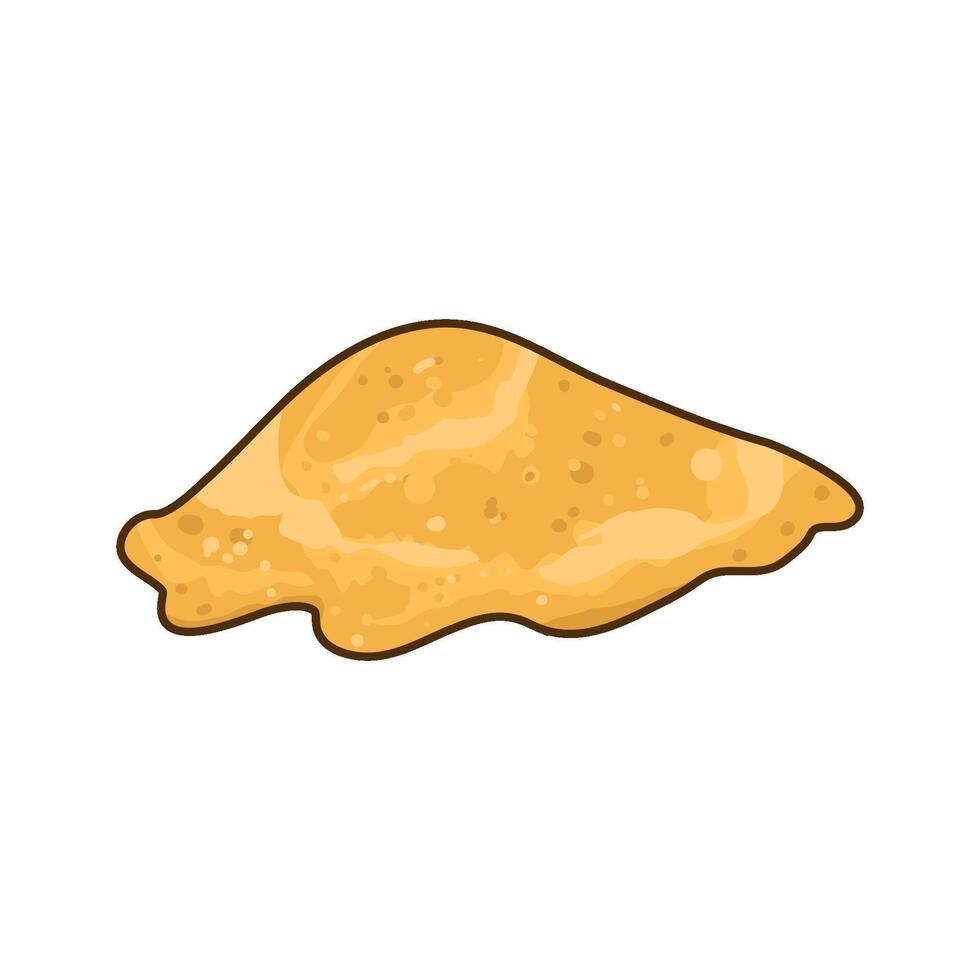 Illustration of sea sand vector