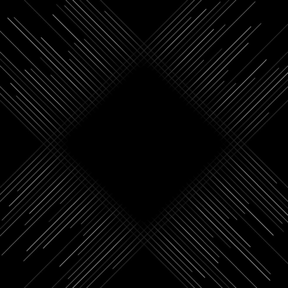 White minimal lines concept abstract tech background vector