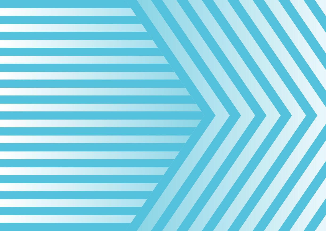 Blue white arrows and stripes abstract minimal background vector