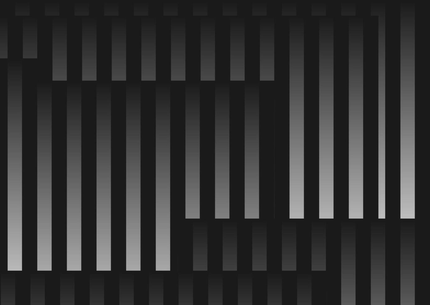Black and grey stripes abstract minimal background vector