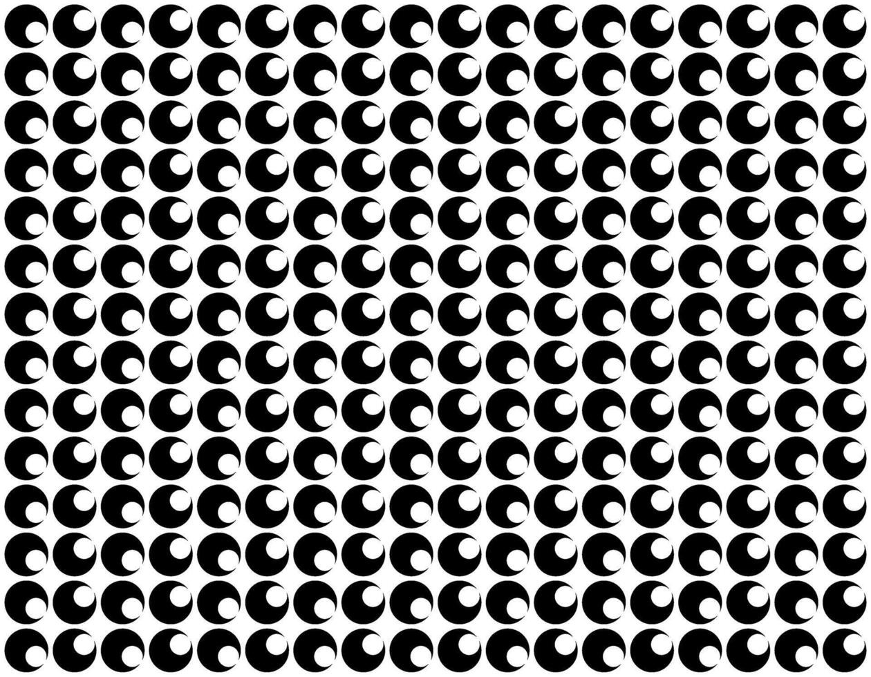 Motif Pattern Created by Deformation of the Circle Shape. Modern and Contemporary Style. Can use for Decoration, Background, Tile, Wallpaper, Wrapping, Fabric, Textile, Carpet, etc vector