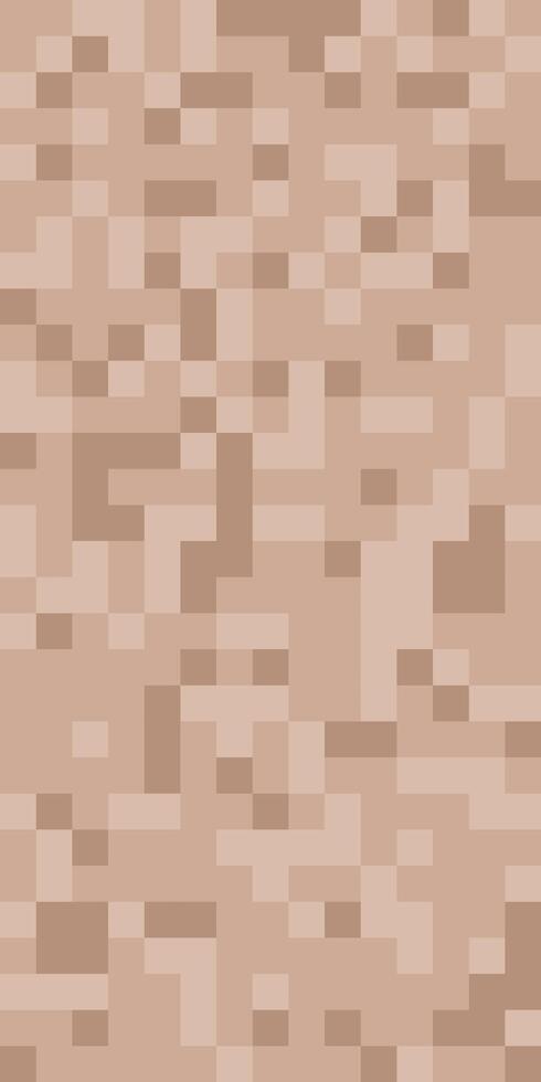 Pixelated nude tone censorship bars in rectangle shapes. Ideal for use in content moderation, production, and social media graphics. vector