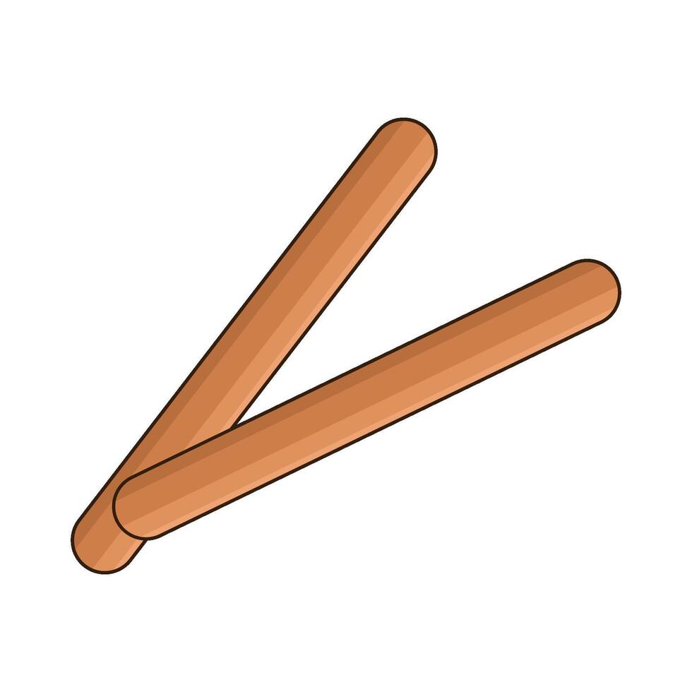 illustration of biscuit stick vector