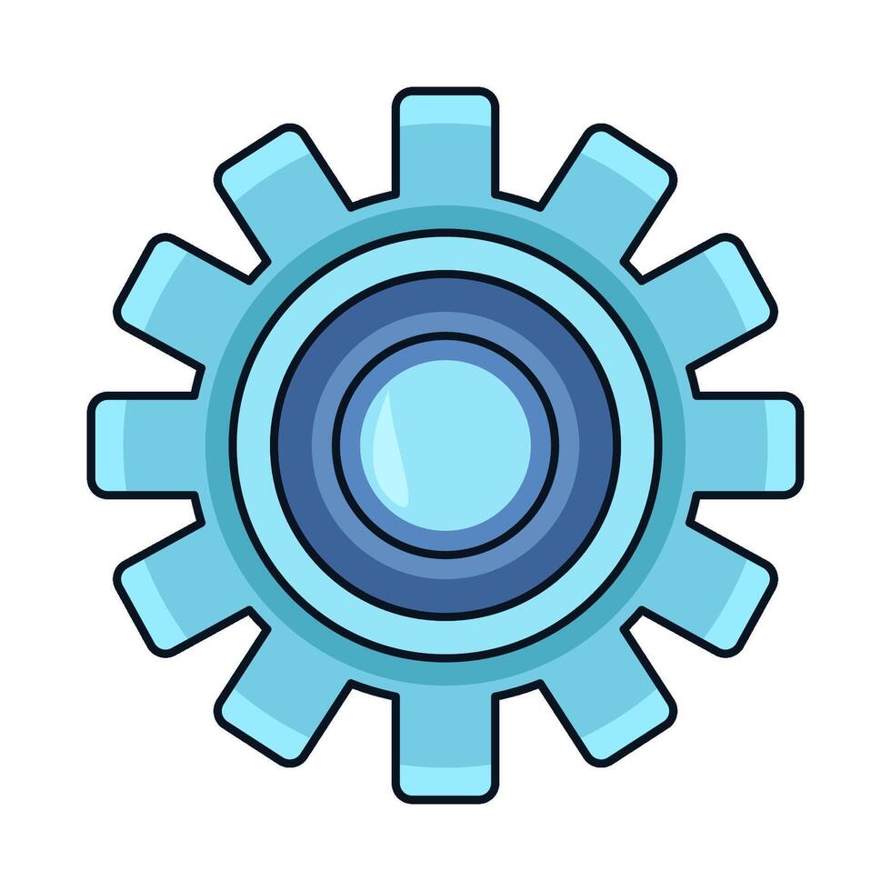 illustration of setting vector