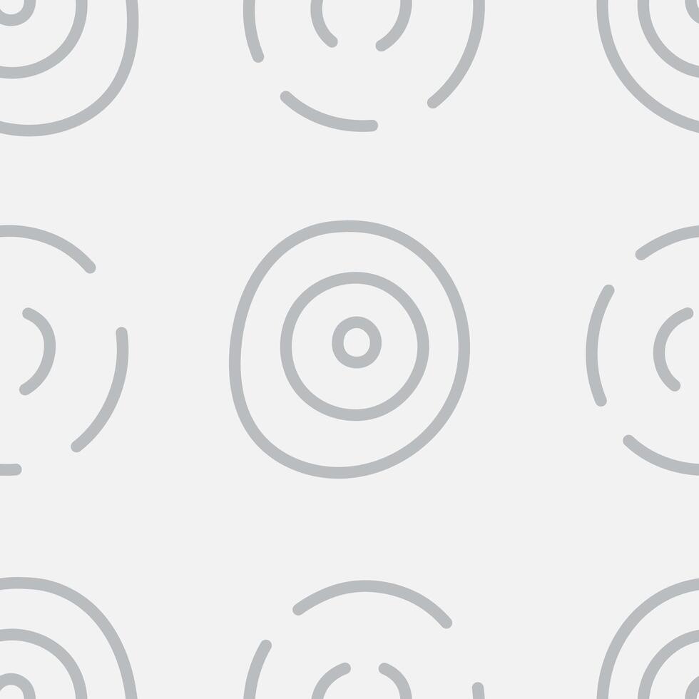 Gray Abstract Seamless Pattern with Circles vector