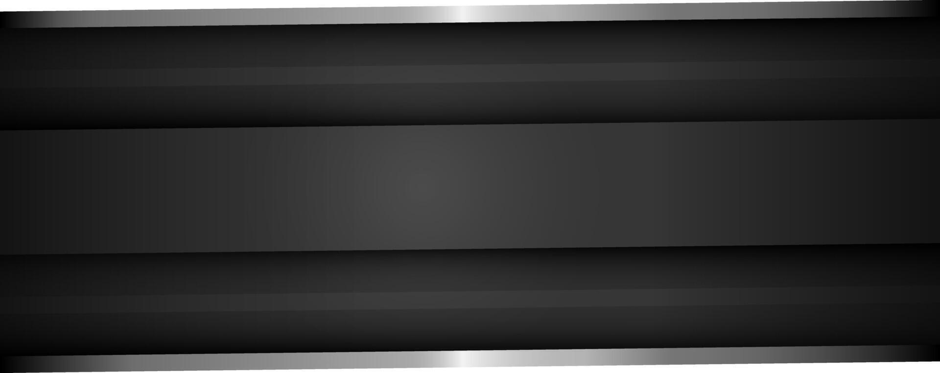 Metallic Carbon Banner Overlay vector